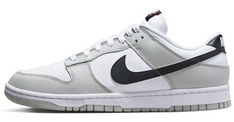 dunk low retro white grey